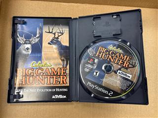 Cabela's Big Game Hunter Vintage SONY PS2 PLAYSTATION 2 GAME CIB